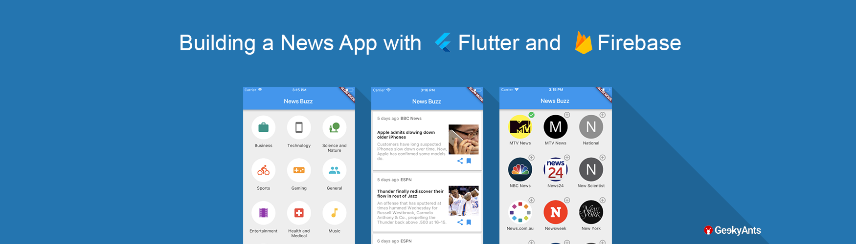 Flutter hands on: Building a News App