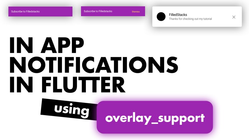 In-App notifications in Flutter